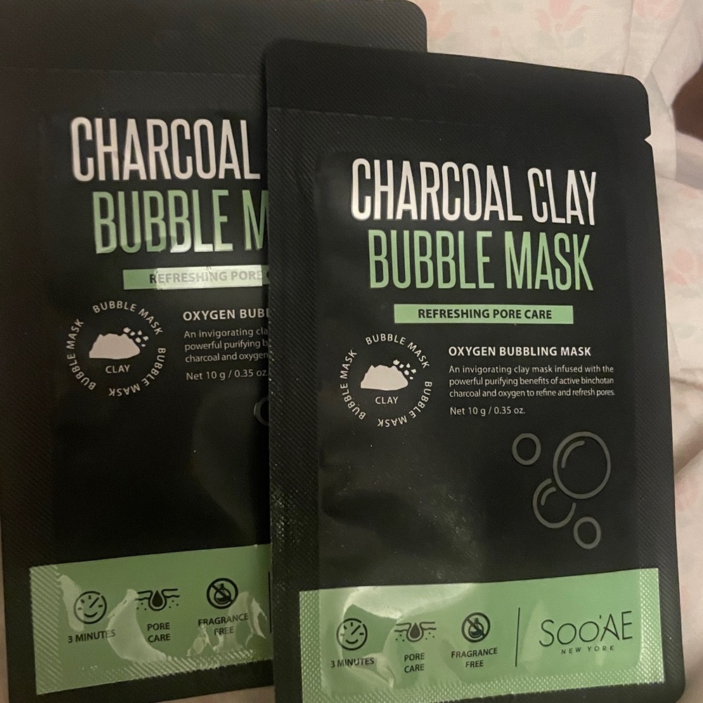 2 charcoal masks - Picture 2 of 3